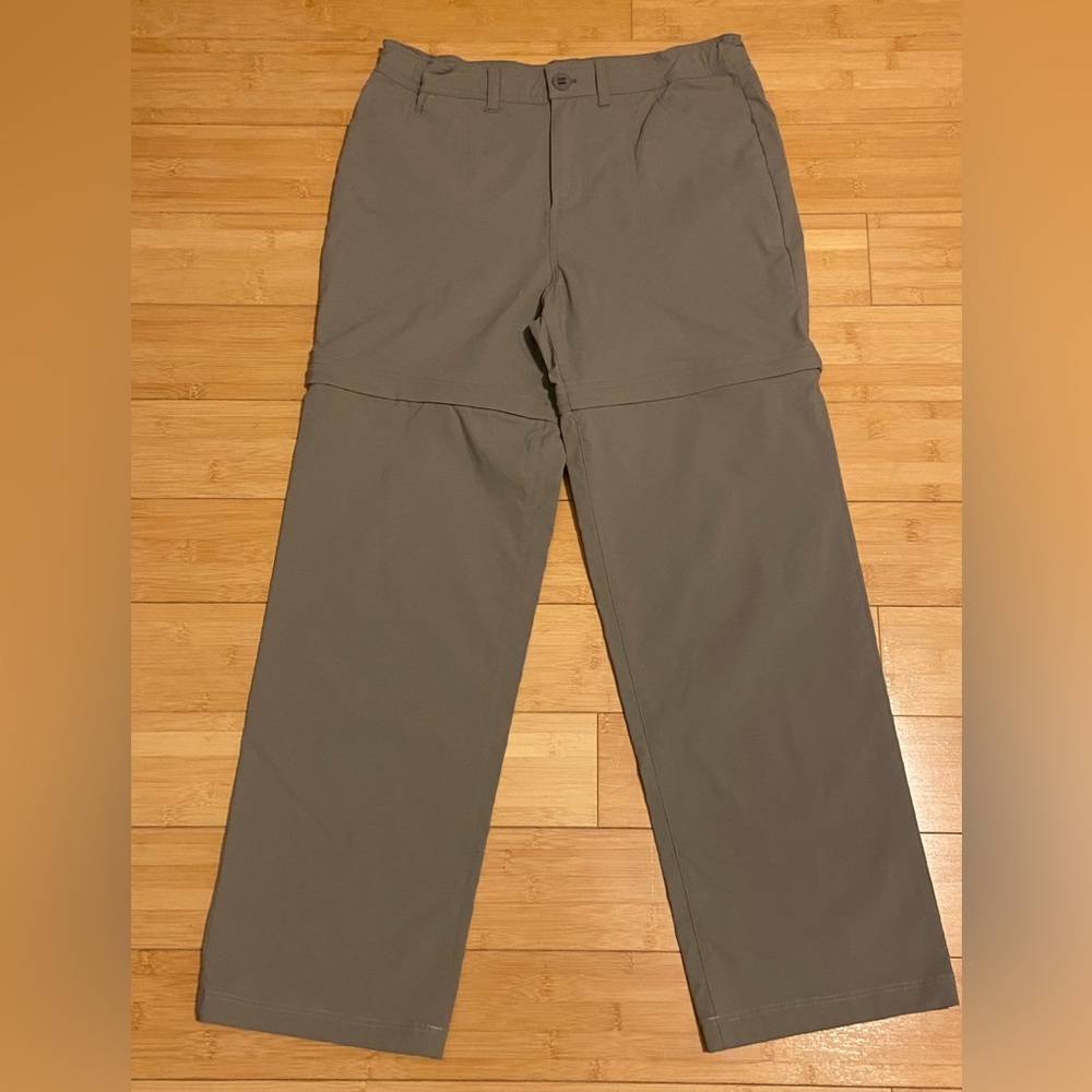 L.L.Bean Boys Convertible Hiking Outdoor Pants | Zip-Off Shorts | Size 16 - Picture 2 of 10